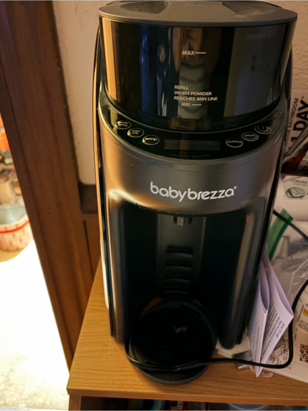Baby Brezza Formula Pro Advanced Baby Formula Maker - Black